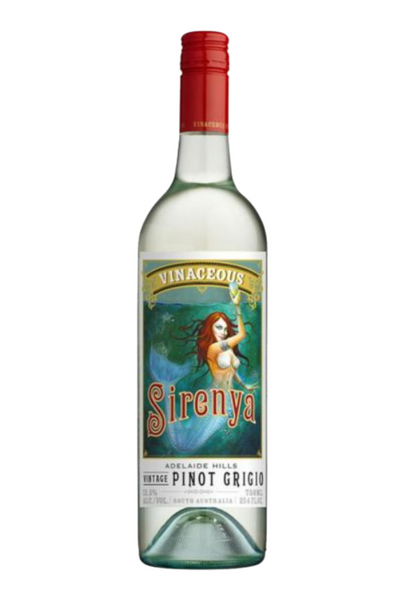 Vinaceous Sirenya Pinot Grigio 2023 (12 per case)